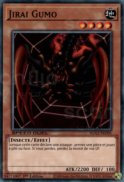 YGO [FR] SGX2-FRD05 JIRAI GUMO (COMMUNE)