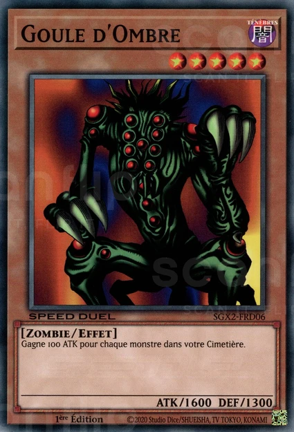 YGO [FR] SGX2-FRD06 GOULE D'OMBRE (COMMUNE)