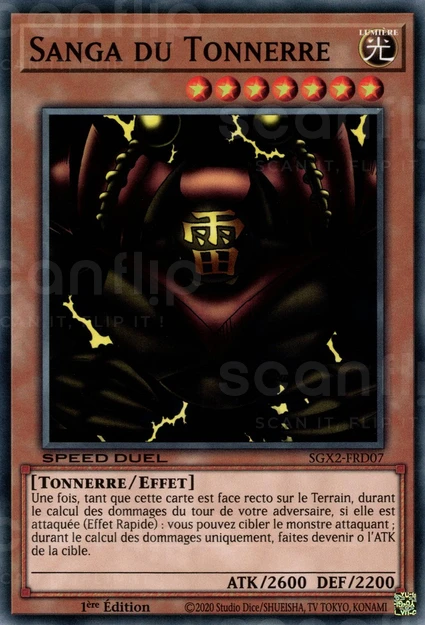 YGO [FR] SGX2-FRD07 SANGA DU TONNERRE (COMMUNE)