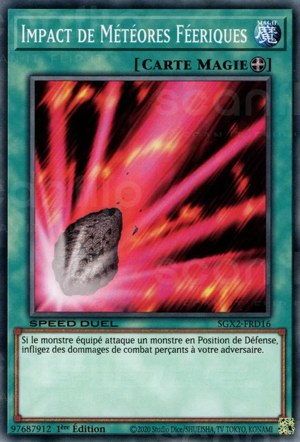 YGO [FR] SGX2-FRD16 IMPACT DE METEORES FEERIQUES (COMMUNE)
