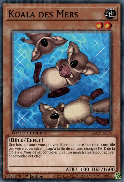 YGO [FR] SGX2-FRE05 KOALA DES MERS (COMMUNE)