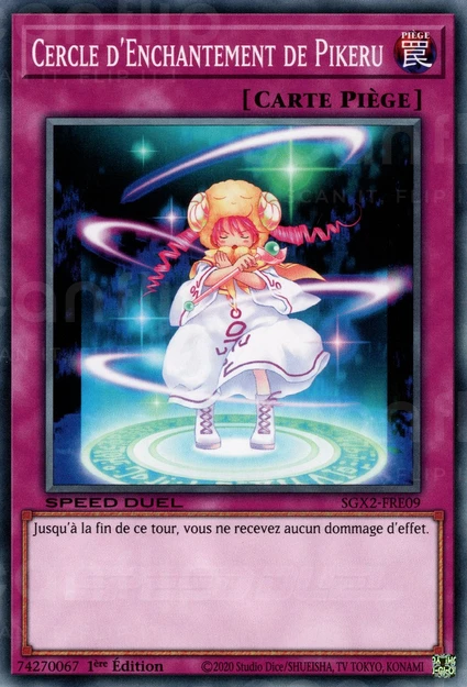 YGO [FR] SGX2-FRE09 CERCLE D'ENCHANTEMENT DE PIKERU (COMMUNE)