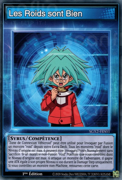 YGO [FR] SGX2-FRS03 LES ROIDS SONT BIEN (COMMUNE)