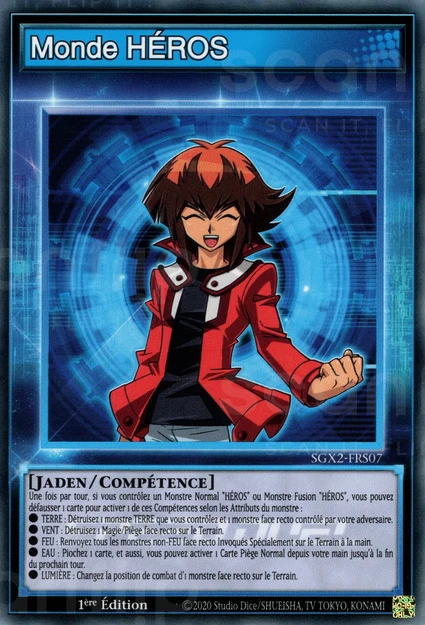 YGO [FR] SGX2-FRS07 MONDE H&Eacute;ROS (COMMUNE)