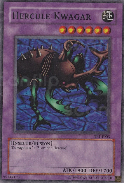 YGO [FR] TP1-F003 HERCULE KWAGAR (SUPER RARE)