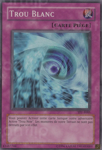 YGO [FR] TP1-F005 TRAPPE BLANCHE (SUPER RARE)