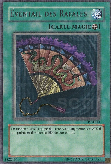 YGO [FR] TP1-F011 &Eacute;VENTAIL DES RAFALES (RARE)