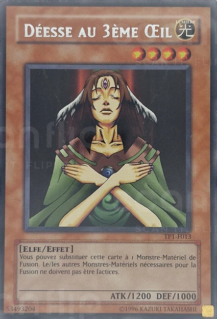 YGO [FR] TP1-F013 DEESSE AU 3EME OEIL (RARE)