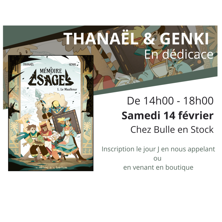 Visuel de Rencontre avec Thana&euml;l & Genki