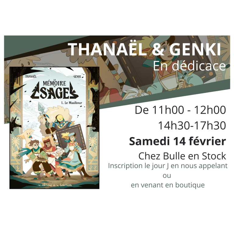 Visuel de Rencontre avec Thana&euml;l & Genki
