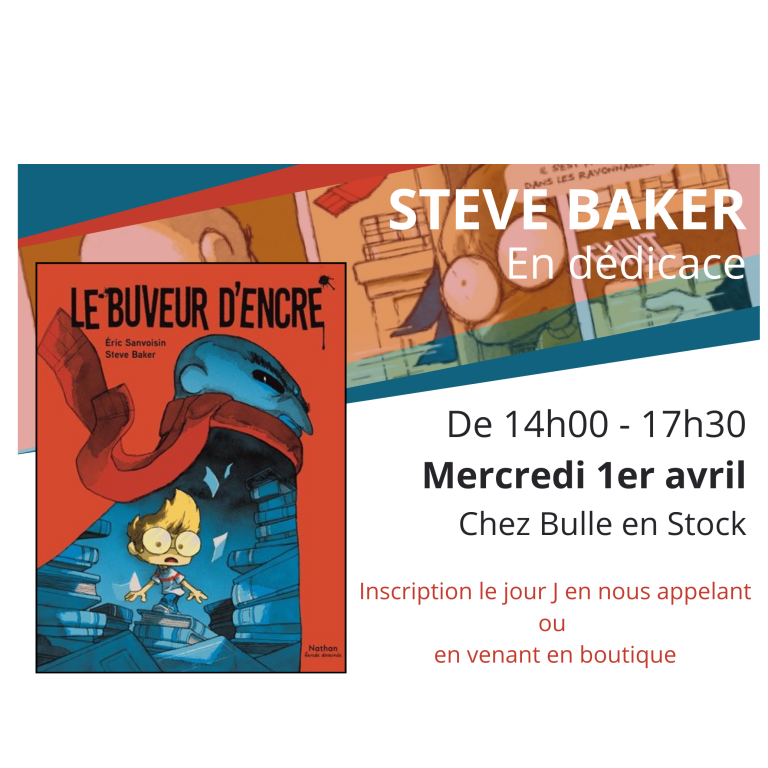 Visuel de Rencontre avec Steve Baker