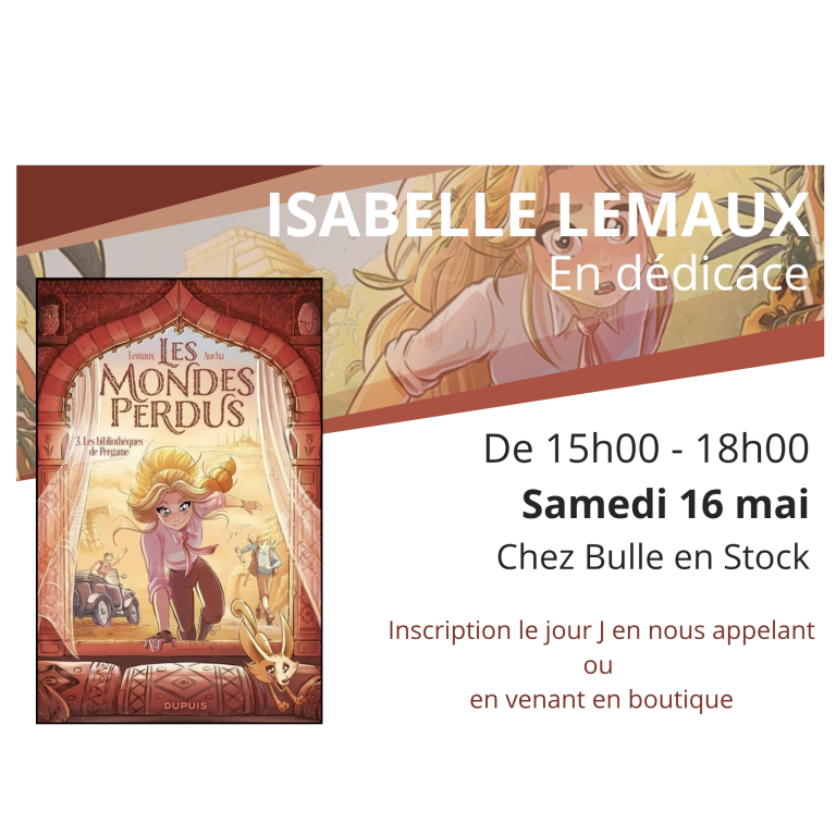 Visuel de Rencontre avec Isabelle Lemaux