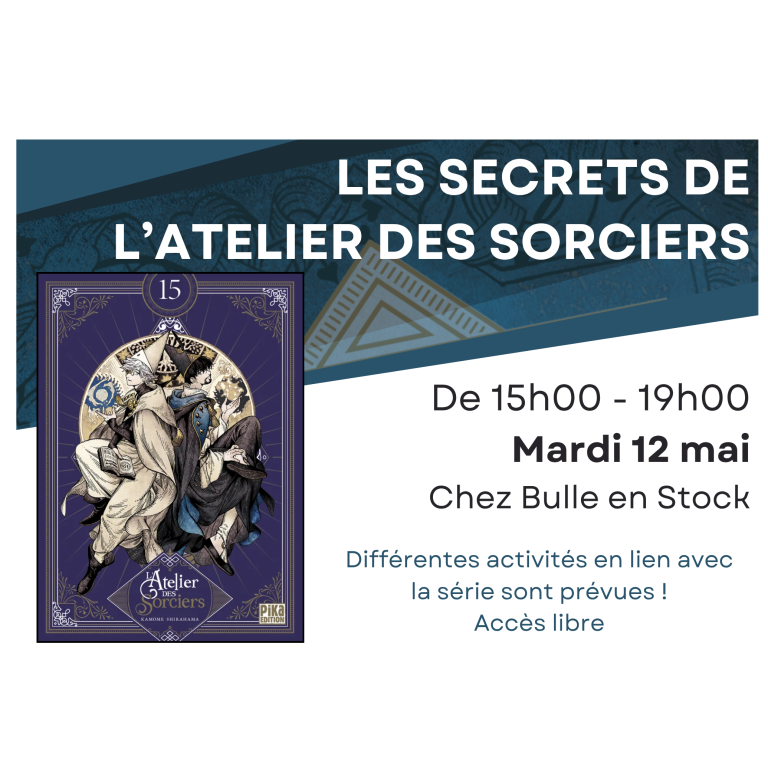Visuel de Les secrets de "L'atelier des sorciers"