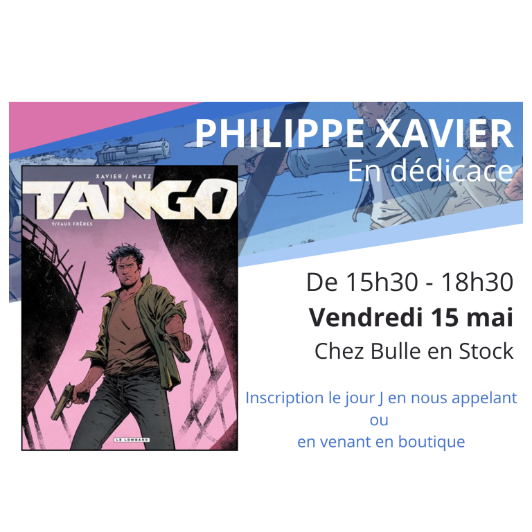 Visuel de Rencontre avec Philippe Xavier