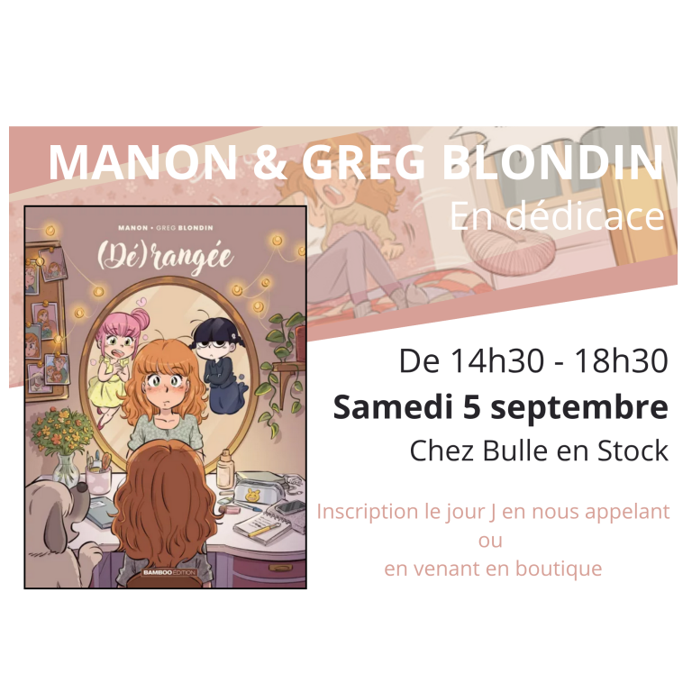 Visuel de Rencontre avec Manon & Greg Blondin