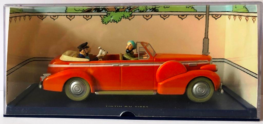 Voiture De Tintin 1/24 - Le Taxi De New Delhi Au Tibet (Hachette) - Occasion