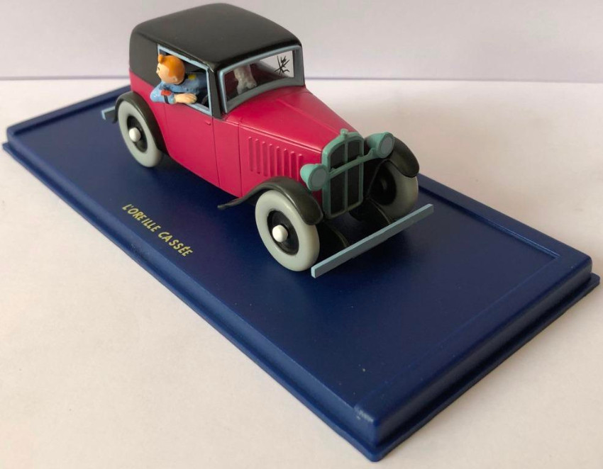 Tintin (En voiture) - 13. Le coupé-spider de L'oreille cassée