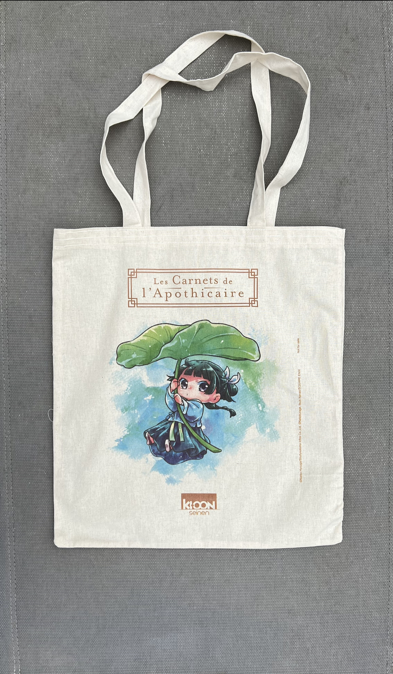 Bulle en Stock - TOTE BAG LES CARNETS DE L'APOTHICAIRE