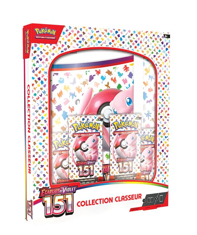 Bulle en Stock - POKEMON JCC EV03.5 - COFFRET COLLECTION CLASSEUR - POKEMON  151