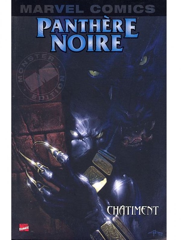Visuel PANTHERE NOIRE MARVEL MONSTER (SERIE COMPLETE 4 TOMES)