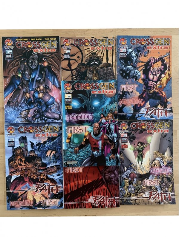 Visuel CROSSGEN EXTRA (SÉRIE COMPLETE - 7 TOMES)