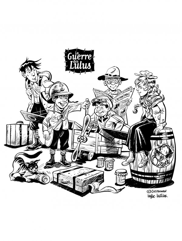 Visuel TOTE BAG BESACE « LA GUERRE DES LULUS »