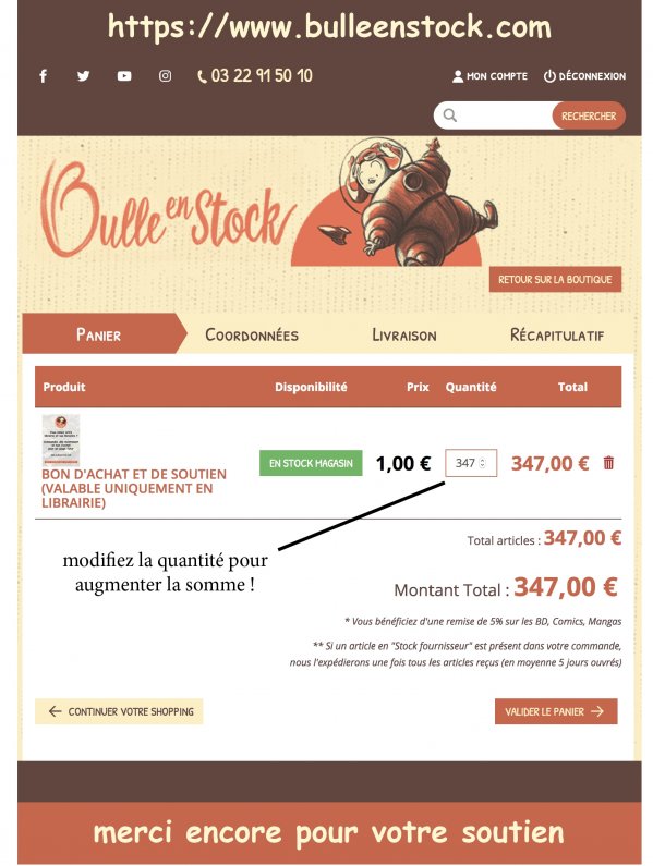 Visuel BON D'ACHAT OU CARTE CADEAU (VALABLE UNIQUEMENT EN LIBRAIRIE)