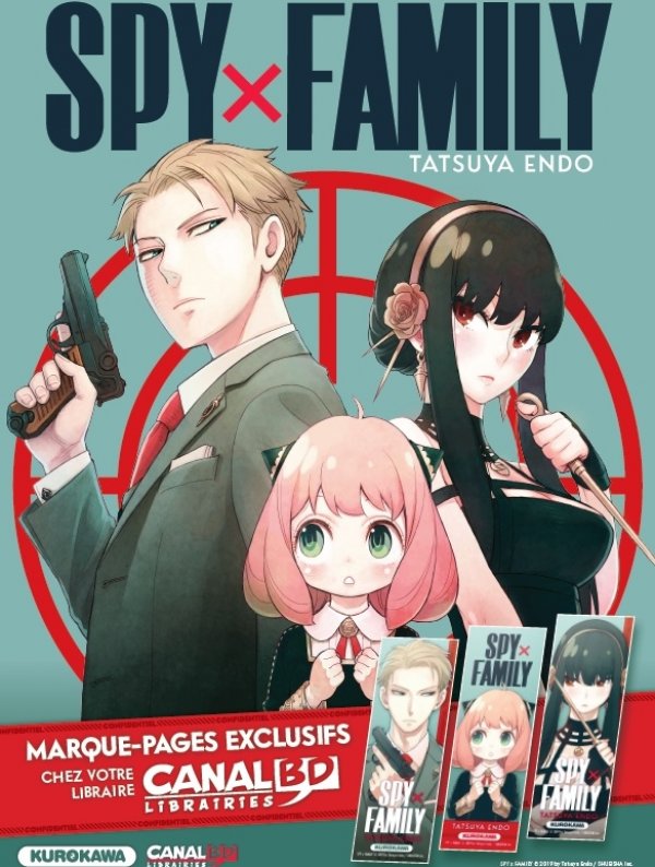 Visuel SPY X FAMILY MARQUE-PAGE TWILIGHT (OFFERT SOUS CONDITION)