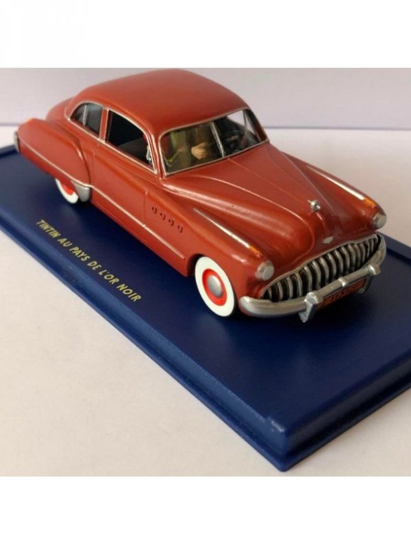 Visuel EN VOITURE TINTIN (ATLAS) 10 LA BUICK DU PR. SMITH DE TINTIN AU PAYS DE L'OR NOIR