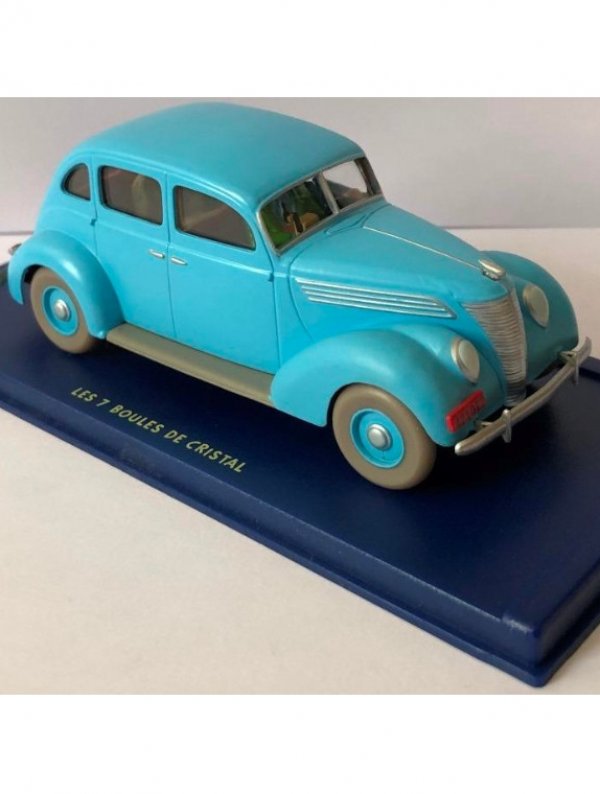 Visuel EN VOITURE TINTIN (ATLAS) 25 LE TAXI FORD DES 7 BOULES DE CRISTAL