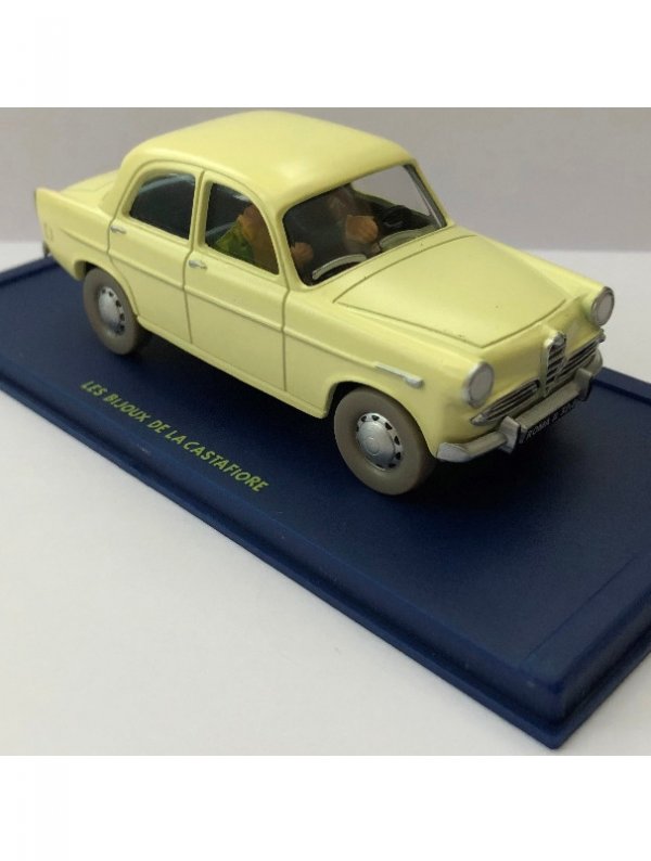 Visuel EN VOITURE TINTIN (ATLAS) 52 L' ALFA ROMEO DES JOURNALISTES DES BIJOUX DE LA CASTAFIORE