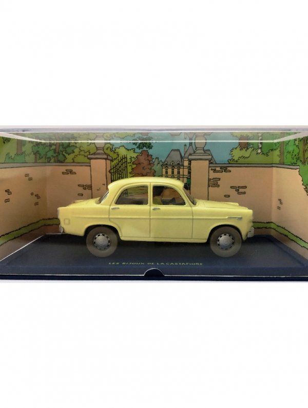 Visuel EN VOITURE TINTIN (ATLAS) 52 L' ALFA ROMEO DES JOURNALISTES DES BIJOUX DE LA CASTAFIORE