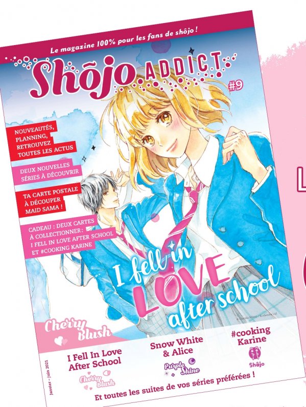 Visuel SHOJO ADDICT MAGAZINE N°09