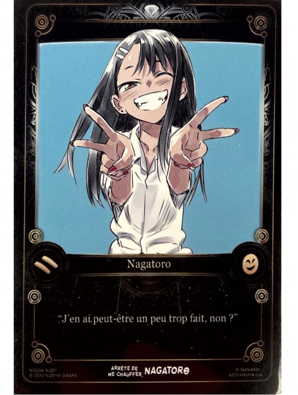 Visuel NG006-NG01 ARRETE DE ME CHAUFFER NAGATORO 01