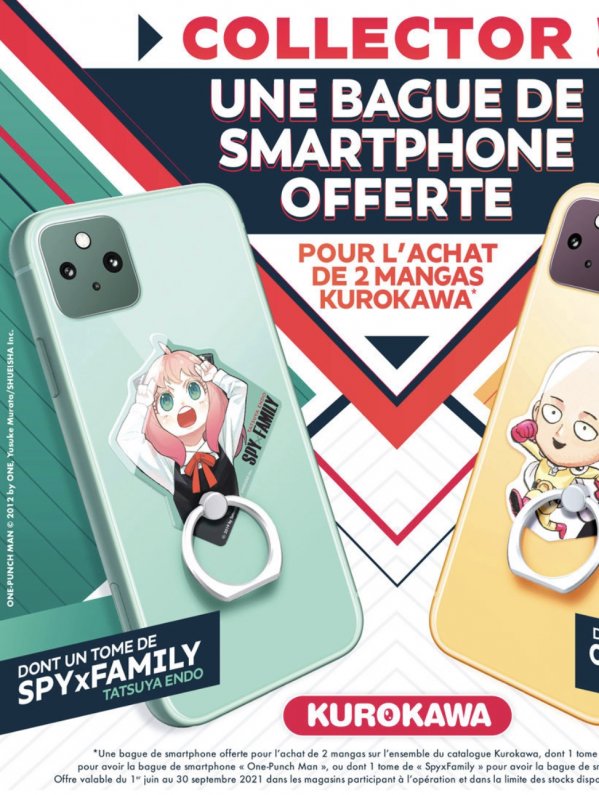 Visuel SPY X FAMILY BAGUE DE TEL COLLECTOR ANYA (OFFERT SOUS CONDITION)