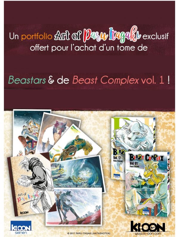 Visuel PORTFOLIO ART OF PARU ITAGAKI (OFFERT SOUS CONDITION)