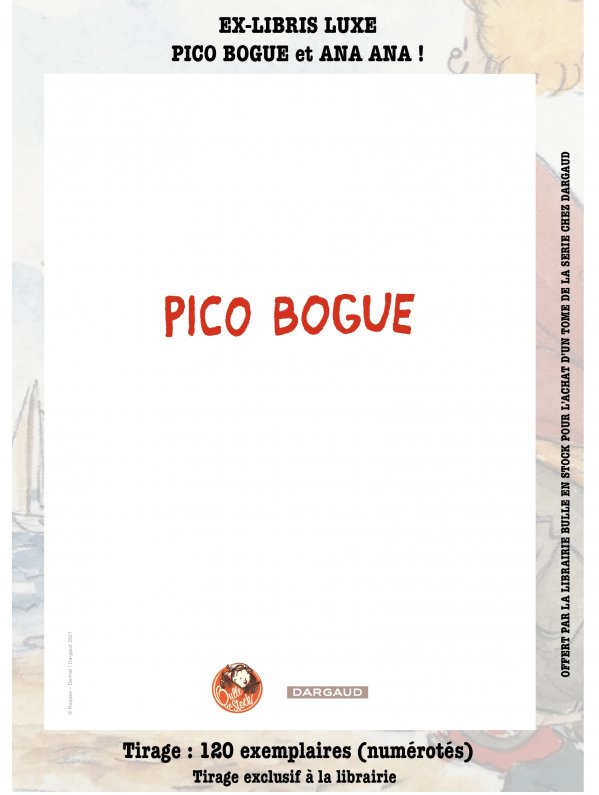 Visuel EX-LIBRIS LUXE PICO BOGUE ANA ANA