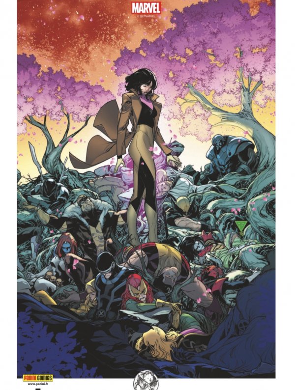 Visuel Ex Libris Marvel 5 : Moira (Panini)