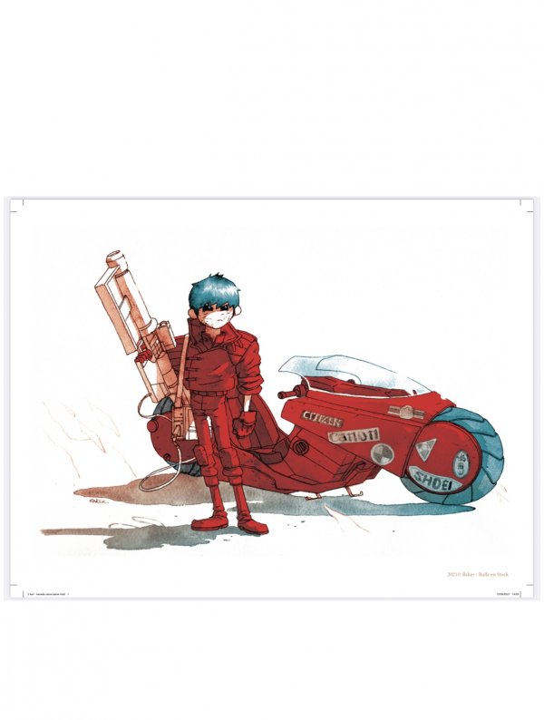 Visuel AFFICHE LUXE - HOMMAGE AKIRA 