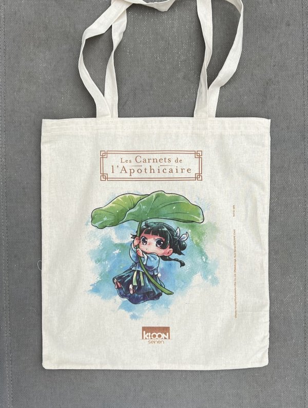 Visuel TOTE BAG LES CARNETS DE L’APOTHICAIRE 