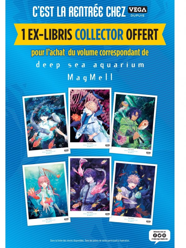 Visuel EX-LIBRIS DEEP SEA AQUARIUM MAGMELL (OFFERT SOUS CONDITION)