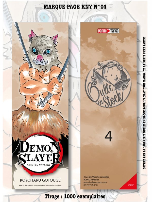 Visuel MP DEMON SLAYER LUXE N°04 (Offert sous condition)