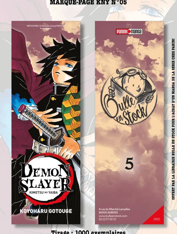 Visuel MP DEMON SLAYER LUXE N°05 (Offert sous condition)