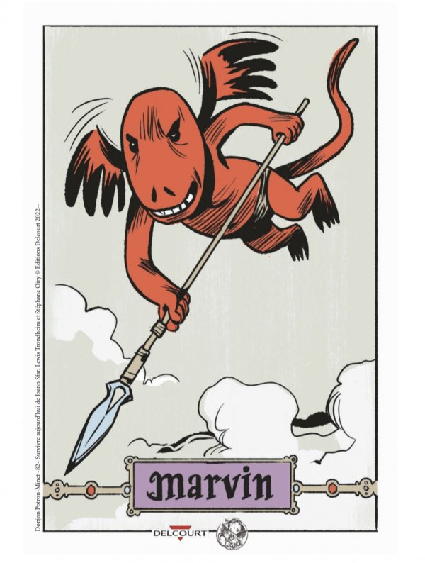 Visuel Ex Libris DONJON Oiry (DELCOURT) 