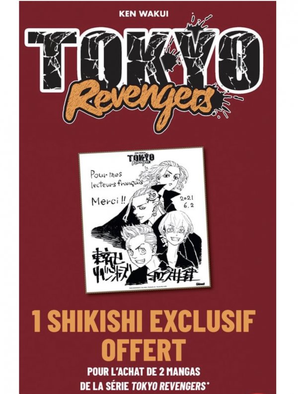 Visuel SHIKISHI TOKYO REVENGERS (OFFERT SOUS CONDITION)