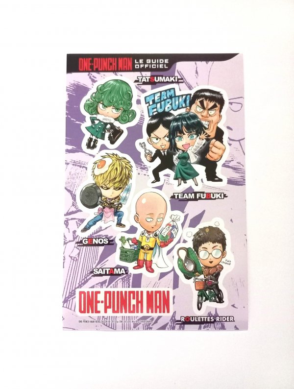 Visuel STICKERS - ONE PUNCH MAN (OFFERT SOUS CONDITION)