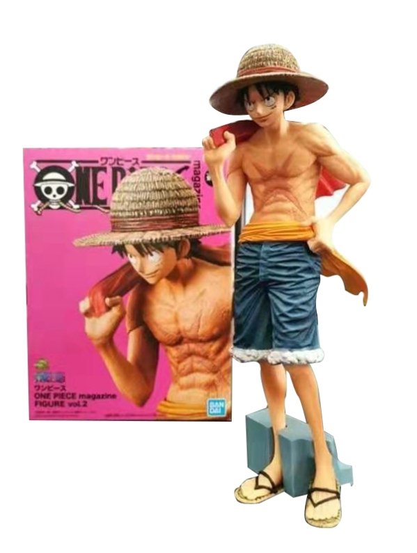 Visuel ONE PIECE MAGAZINE FIGURE VOL 2 - MONKEY D LUFFY (22CM)/REF:BAN35933