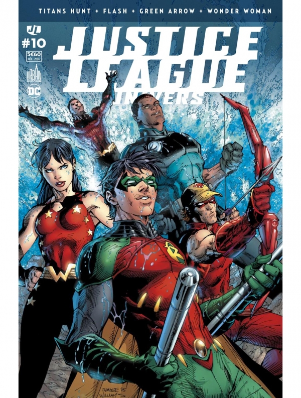 Visuel JUSTICE LEAGUE UNIVERS N°10  LA GUERRE DES ROBIN !