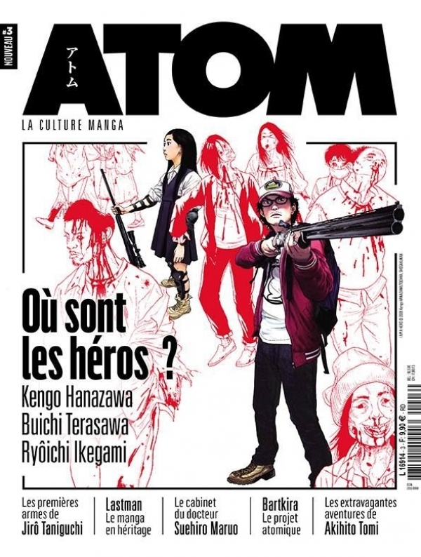 Visuel ATOM MAGAZINE 03 - HANAZAWA