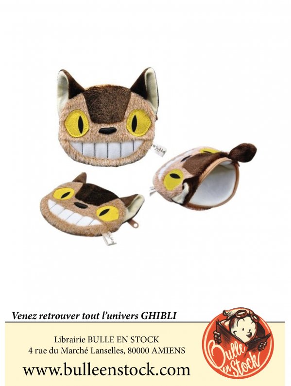 Visuel GHIBLI - TOTORO - CHATBUS PORTE MONNAIE PELUCHE